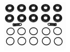 Kit de juntas delanteras y guardapolvos para pinzas de freno de 10 pistones. Porsche 958 / 9YA Cayenne / 971 / 976 Panamera / 9J1 Taycan - 95835131300 - 227004